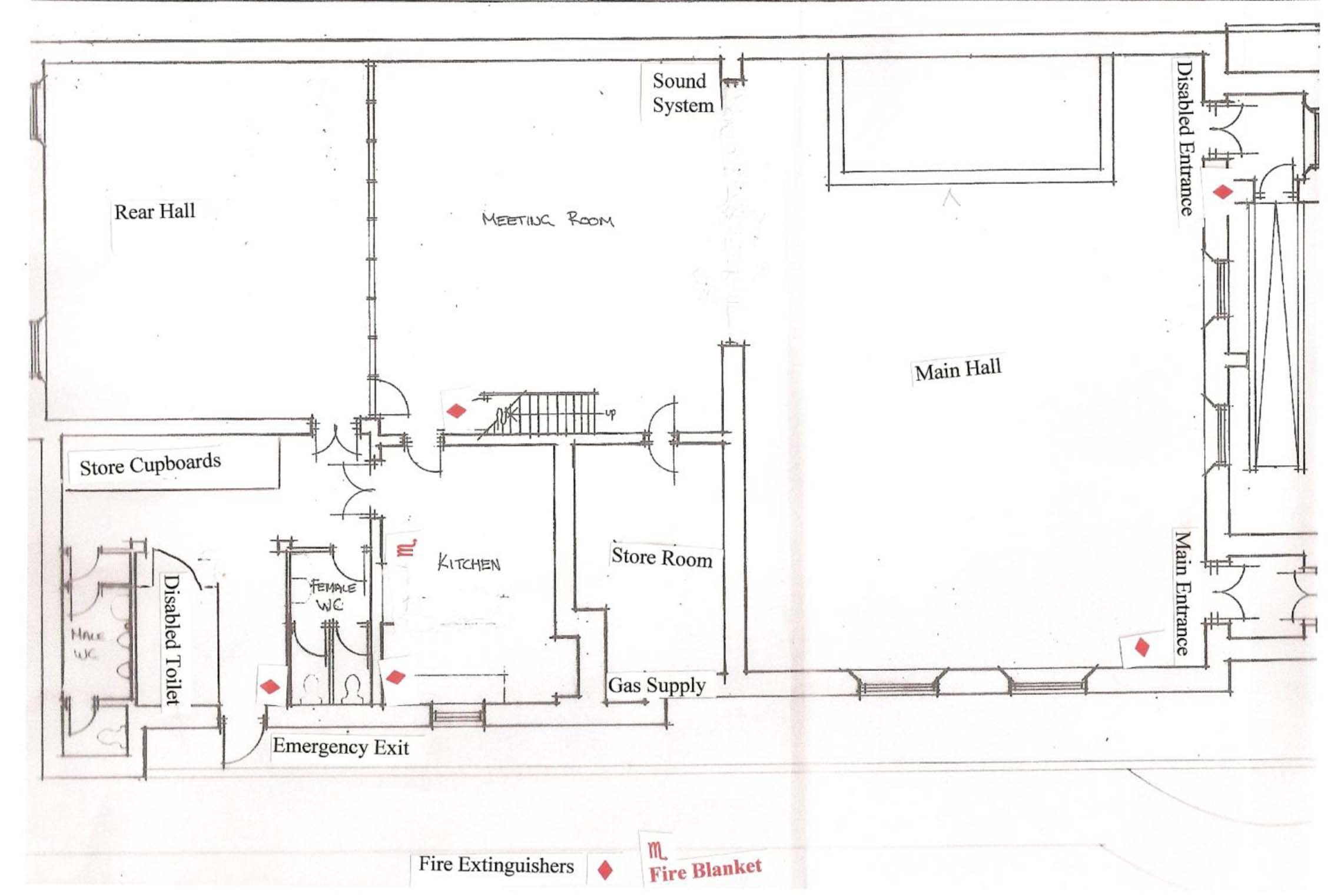 hall plan